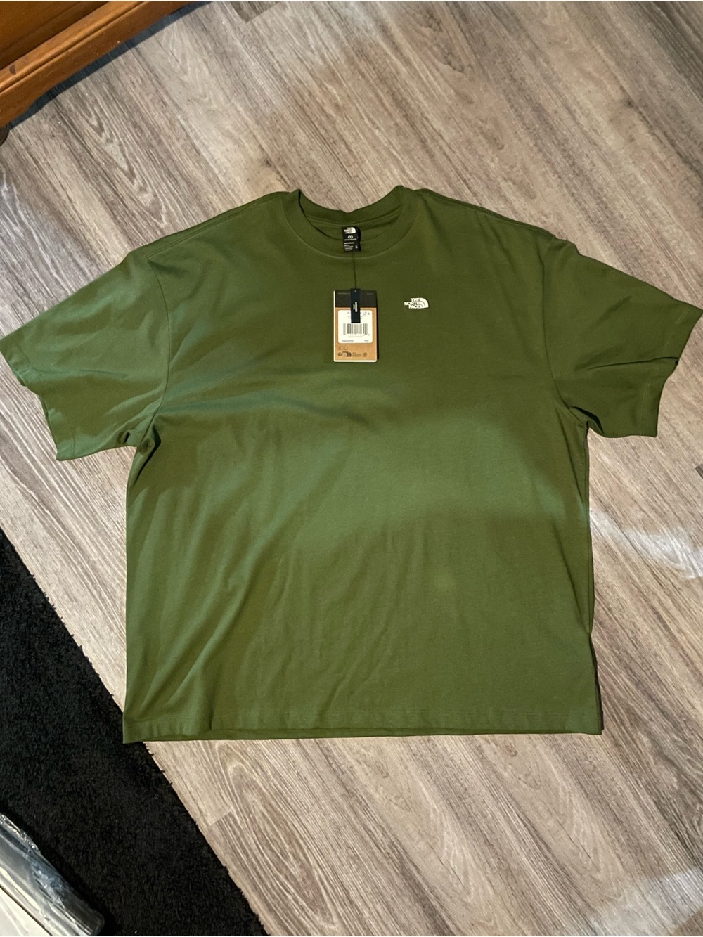 The North Face Olive Green Short Sleeve Crew Tee